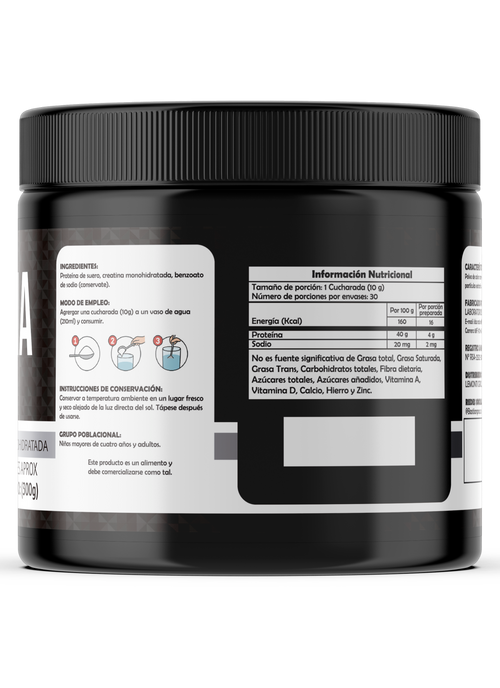 Creatina Monohidratada x300gr