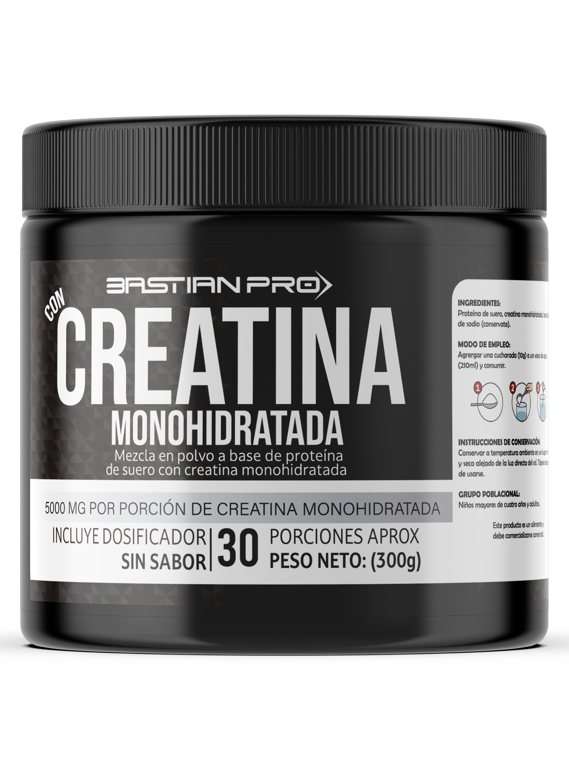 Creatina Monohidratada x300gr